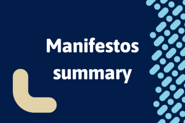 Manifestos summary graphic